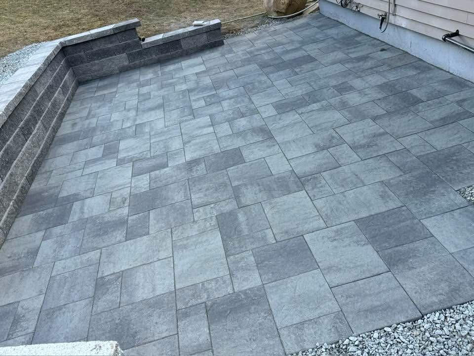Untitled deck builders in Massachusetts work