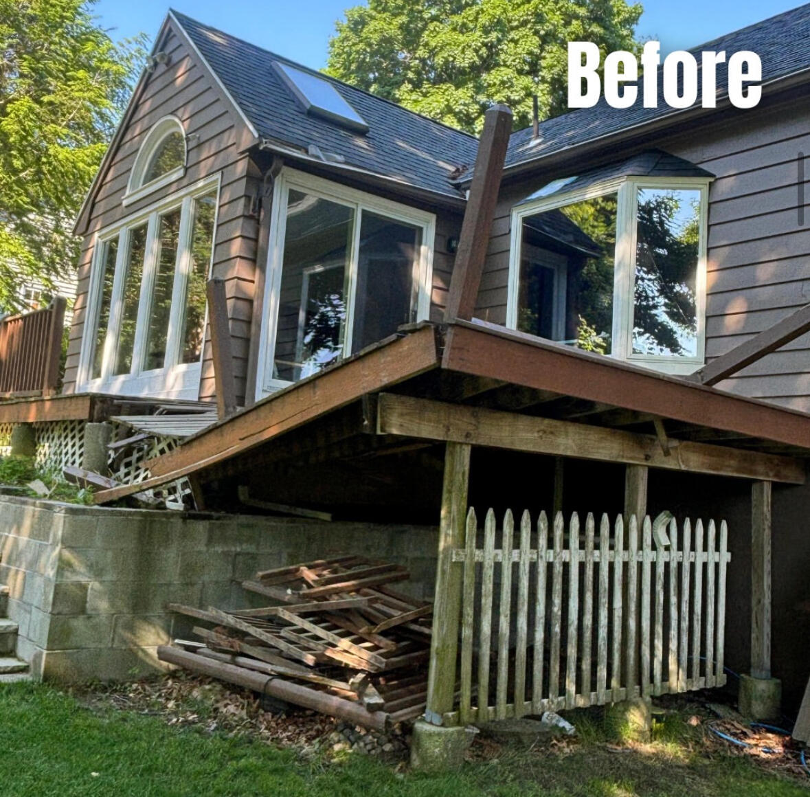 deck builders in Massachusetts before